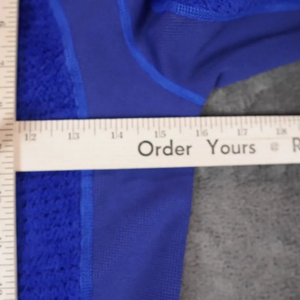 Mountain Hardwear Jacket Womens Extra Small Blue Royal Sherpa Polartec Hike Camp